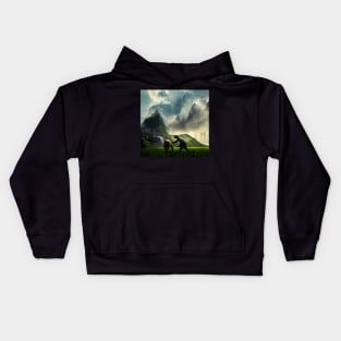 Wall Art - Chinese Magic Valley Kids Hoodie